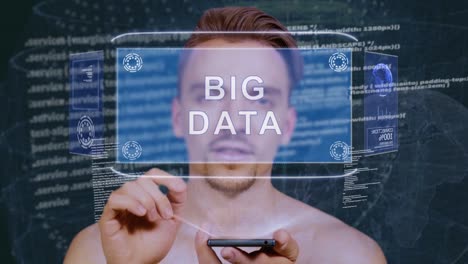 Guy-interactúa-con-el-holograma-de-HUD-Big-Data