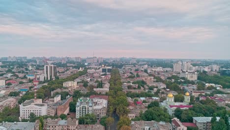 Panoramic-aerial-view-of-Odessa-city