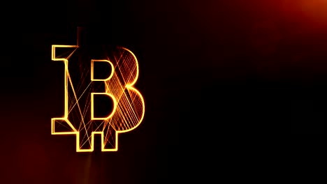 Muestra-de-logotipo-de-bitcoin.-Fondo-financiero-hecho-de-partículas-de-brillo-como-holograma-vitrtual.-Animación-loop-3D-brillante-con-la-profundidad-de-campo,-bokeh-y-copia.-Fondo-oscuro-1