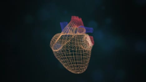 Digital-heart-icon-in-lettice-style-floating-over-digital-background.