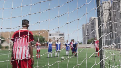 Fußballspiele-auf-dem-Feld