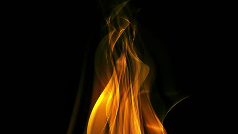 Isolated-Abstract-Centered-Flame-Background-Loop