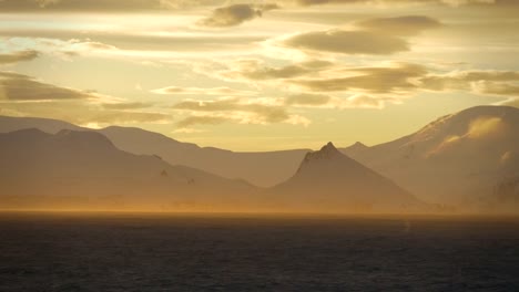 Magical-Antarctica-Sunset-with-Whale-Spout