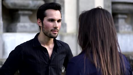 handsome-and-angry-man-argues-with-his-girlfriend-in-the-park