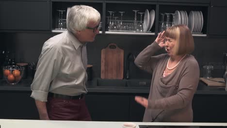 Senior-couple-quarreling-in-the-kitchen