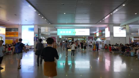 zhuhai-city-train-station-indoor-hall-slow-motion-panorama-4k-china