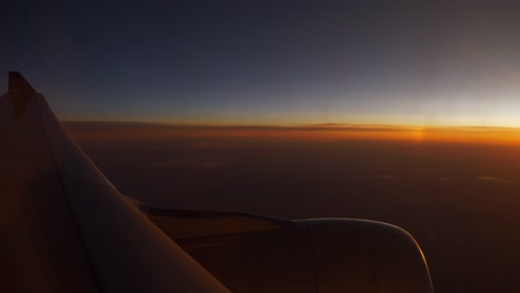 sunset-sun-light-airplane-window-view-panorama-4k-china