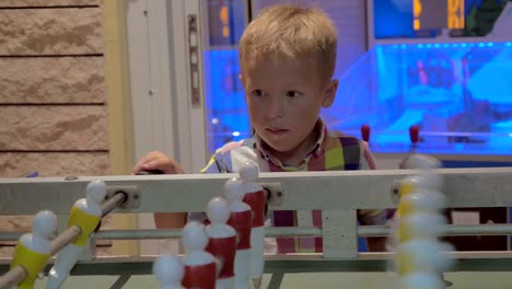 Little-child-and-table-football