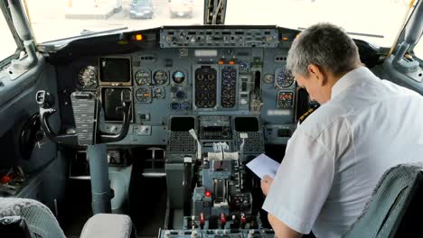 Pilot-inside-the-cockpit