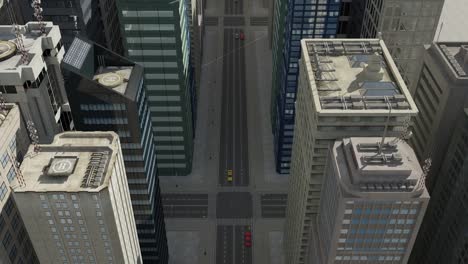 Aerial-3D-City-Flight-Animation-Over-The-Skyscrapers