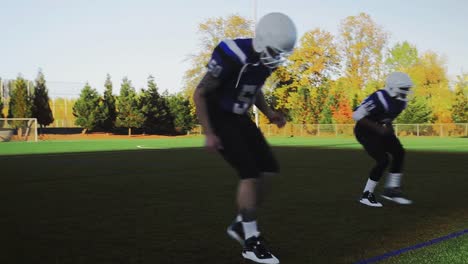 Football-players-warming-up-before-a-game