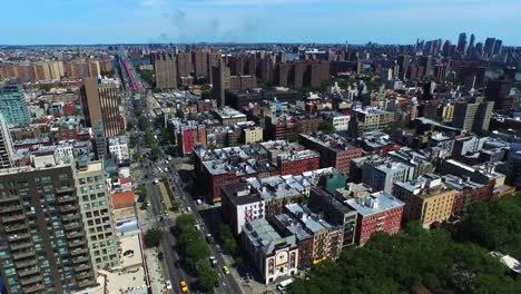 Flyby-Towards-Upper-West-Side-From-Central-Park-West