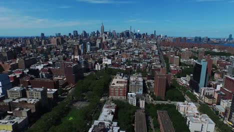 NYC-Aerial-Shot-Flying-Past-Central-Park-Going-Downtown