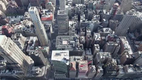 NYC-Aerial-Shot-Schwenken-von-Bryant-Park