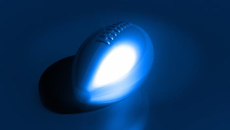 Chrome-Football-Blue-(HD-Loop)