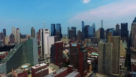 Ascending-Shot-Viewing-Mercedes-Building-&-432-Park-Avenue