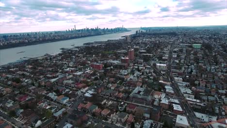 Cliffside-Park-NJ-Aerial-Shot-Of-Downtown-Manhattan