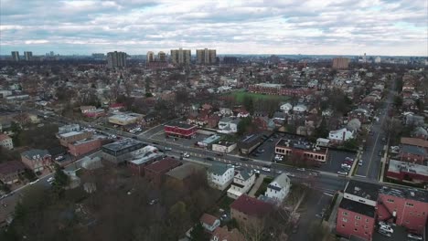 Cliffside-Park-NJ-Aerial-Shot-Headed-Towards-School