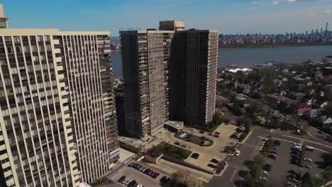 Cliffside-Park-NJ-Aerial-Ascension-View-Apartment-Complex