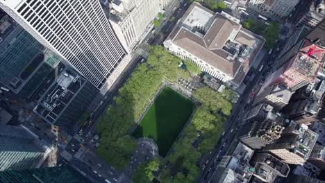 New-York-City-Midtown-Park-Bibliothek-langsamen-Aufstieg