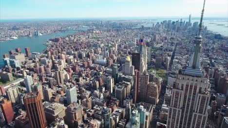 Empire-State-Building-de-Nueva-York-Midtown-antena