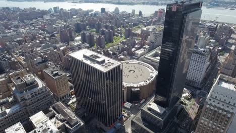 Toma-aérea-de-la-ciudad-de-Nueva-York