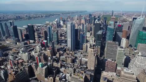 Toma-aérea-de-la-ciudad-de-Nueva-York