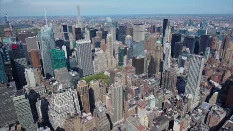 Toma-aérea-de-la-ciudad-de-Nueva-York