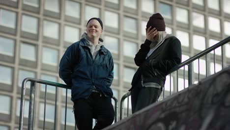 Two-laughing-skaters