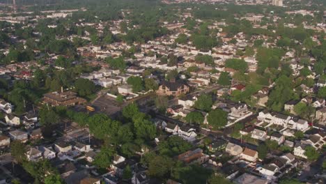 Luftaufnahme-der-Nachbarschaft-in-der-Nähe-von-Elizabeth,-New-Jersey.