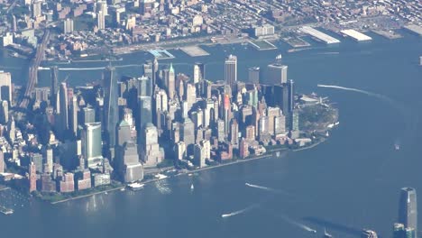 Manhattan-aerial-view