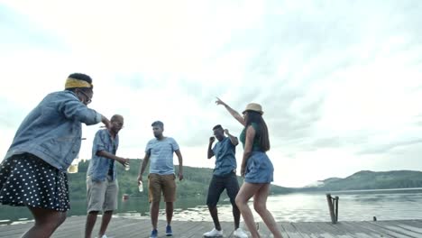 Dancing-on-Wooden-Dock