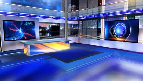 Virtuelles-Studio-Newsroom