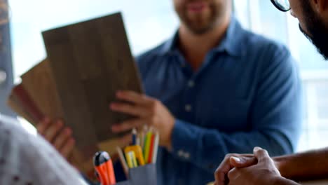 Business-colleagues-interacting-with-each-other-in-meeting-4k