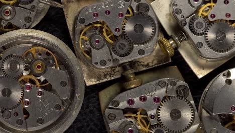 Antique-clock-dial-close-up.-Vintage-pocket-watch.