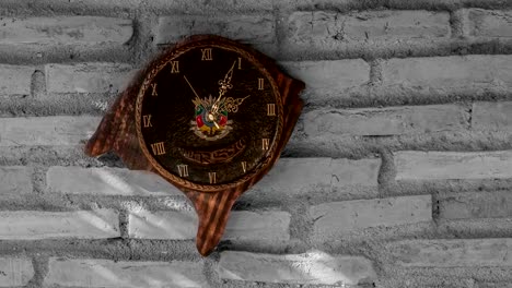 Timelapse-of-the-Clock-with-format-and-Coat-of-Arms-of-the-State-of-Rio-Grande-do-Sul