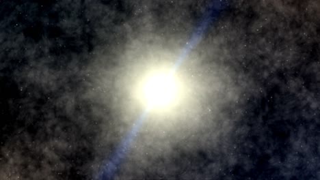 Spinnerei-Pulsar-entfesselt-lähmende-Wellen-der-hochenergetischen-kosmischen-Strahlung-Strahlung.-.-Singularität,-Gravitationswellen-und-Raumzeit-Konzept.