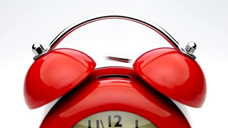 Red-alarm-clock.-Close-up-view.