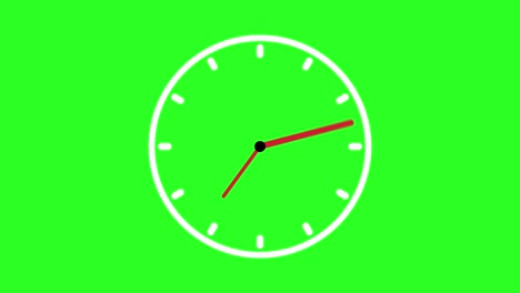 day-cycle-on-clock-animation-10-seconds-long-green
