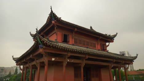 rainy-day-wuhan-city-famous-old-temple-panorama-4k-china