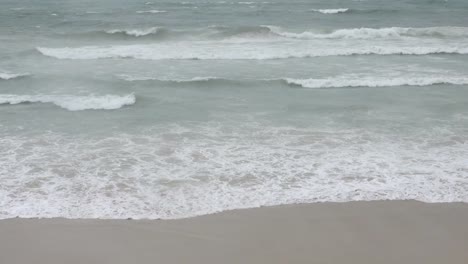 Wave-on-the-beach,high-angle-view.