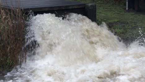 Flood-Water-Draining-4K-UHD-slow-motion