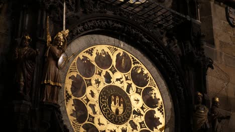 Famous-Prague-orloj-by-night-in-Czech-Republic-capital