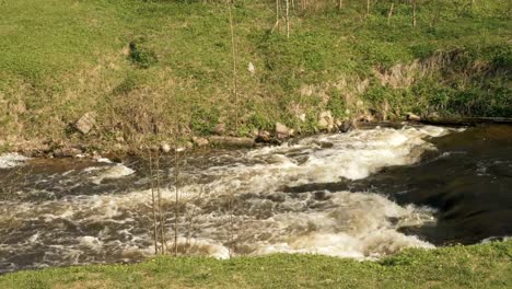 Mountain-river---slowmotion-shot-60-fps