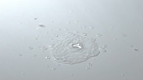 Tropfen-Sie-Wasser-fallen-ins-Wasser,-Slow-Motion-4K