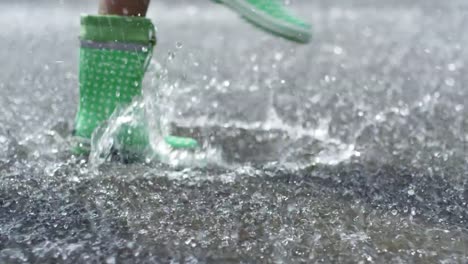 Children-Walking-through-Puddle