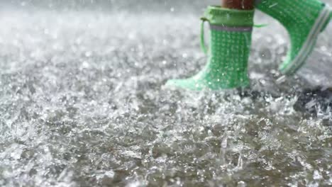 Kids-Walking-through-Puddle