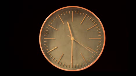 Modern-Clock-Face-Fast-Time-Lapse