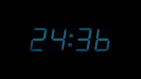 30-Second-Digital-Countdown-Display-Blue-4K