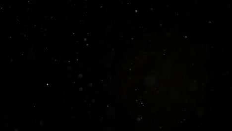 Slow-Motion-Snow-on-Black-Background